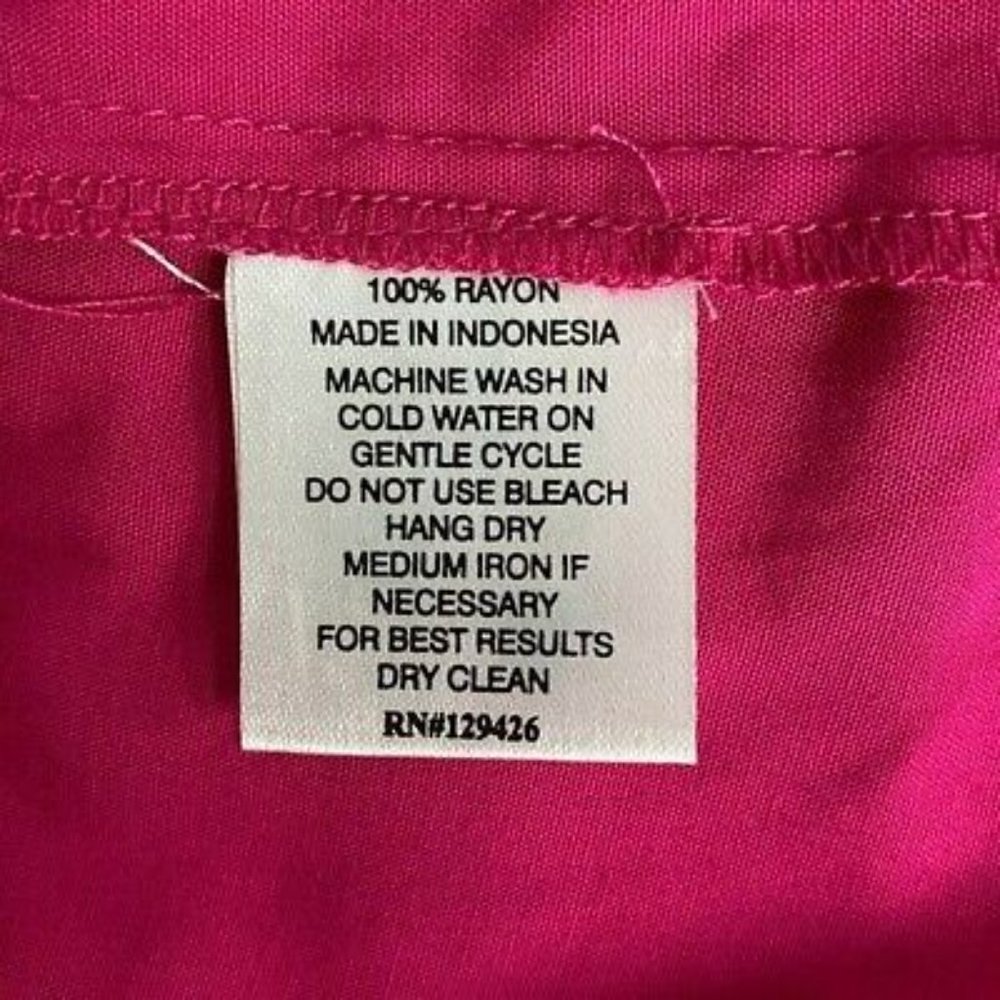 ESCAPADA Fuchsia Pleat Front Halter Tunic Top #K18 - Picture 7 of 9